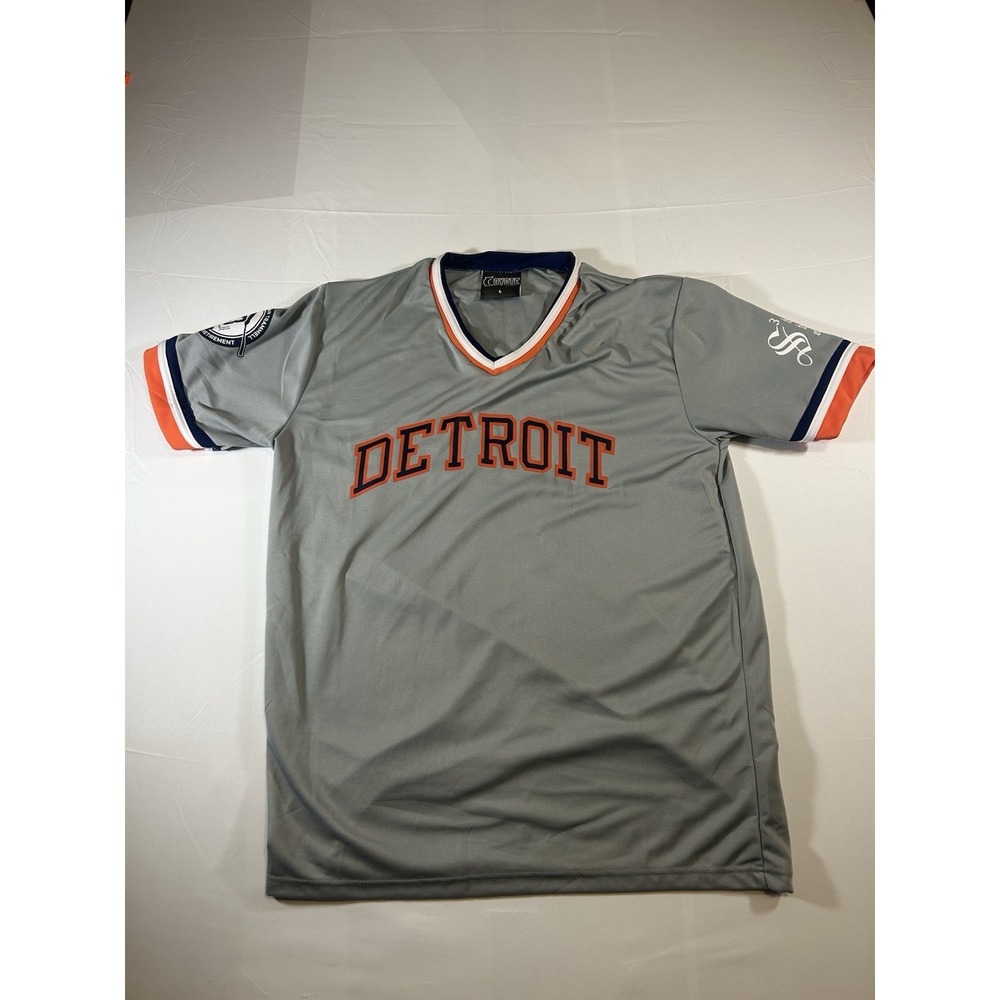 Detroit Tigers Alan Trammell #3 Retirement Night Jersey Adult Size Lrge 2018 SGA